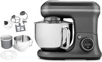 Professionnel 1200W Mini 6 vitesses batteur sur socle électrique 5L mélangeur de pâte sorbetière bol de mélange crochet de pâte pour la cuisson à la maison