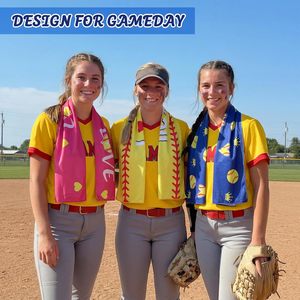 Custom Baseball Team <b>Towels</b> Sublimation Printed Sports Rally <b>Towels</b> Personalized Team Logo Name <b>Towels</b> Bulk Wholesale OEM ODM Cu - Product Image 4