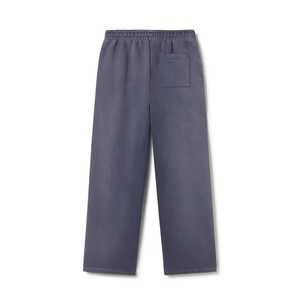 Pantalon de jogging cargo en molleton épais pour homme, style sport décontracté avec poches, noir - Product Image 1