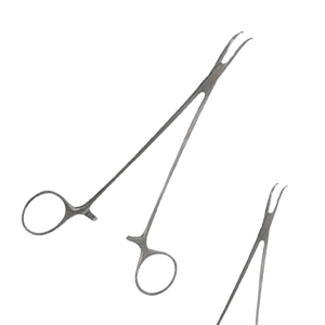 Pinces à artères tonsillaires Sawtell, 178 mm de long, petite courbure, instruments chirurgicaux en acier inoxydable, fabricant au Pakistan - Product Image 1