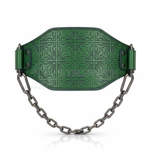 เข็มขัดยกน้ำหนักสำหรับฝึกซ้อมในยิม สำหรับดึงข้อและสควอท พร้อมโซ่เหล็ก อุปกรณ์ฟิตเนส เข็มขัดยกน้ำหนัก - Product Image 2