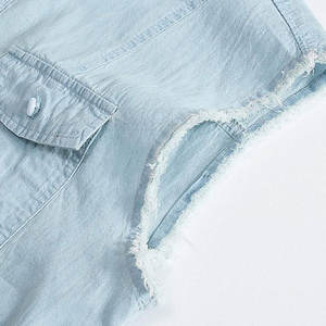 Vêtements décontractés grande taille pour hommes, veste en jean, vente chaude, veste en jean streetwear pour hommes, fabriqué au Pakistan - Product Image 4