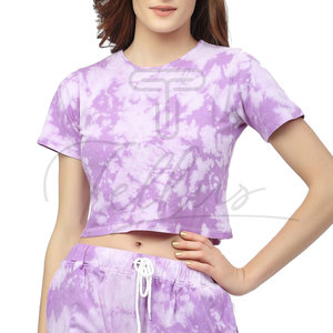 Camisetas cortas personalizadas de alta calidad al por mayor para mujer, color rojo, con servicio personalizado OEM ODM, camiseta corta transpirable. - Product Image 2