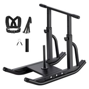 Slitta in Acciaio per Allenamento Fitness ed Esercizi Atletici - Attrezzatura Regolabile per Workout - Product Image 1