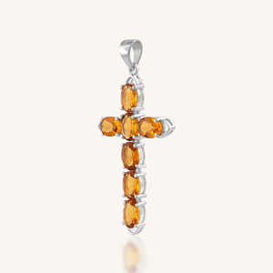 Colgante de Granate en Plata de Ley 92.5 KLSP-50455 - Product Image 6