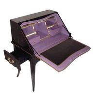 Bureau d'écriture de style français, reproduction antique, table d'étude en bois pour bureau à domicile et mobilier de bureau à domicile de style européen