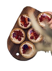 Planche à découper en bois de noyer de qualité supérieure - Non toxique, facile à nettoyer, passe au lave-vaisselle - Product Image 2