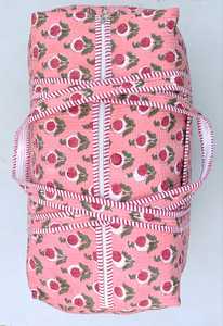 Bolsas de Viaje Acolchadas de Algodón, Deportivas y Duraderas, con Volantes, Personalizadas con Estampado, Bolsas de Fin de Semana para Chicas y Damas - Product Image 4