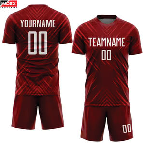 Uniforme de Fútbol Elite Personalizado para Hombre, Camiseta y Pantalones Cortos de Fútbol, Tela Resistente para Equipos - Product Image 1