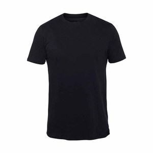 เสื้อยืดคอกลมแขนสั้นผู้ชาย ผ้าฝ้าย 100% สีพื้น ทรงปกติ ใส่ได้ทุกฤดู สไตล์ลำลอง - Product Image 1