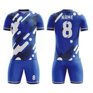 Conjunto de Uniforme de Fútbol de Diseño Único y Alta Calidad para Adultos, Precio de Fábrica, Impresión de Logotipo Personalizado, Todos los Colores - Product Image 1