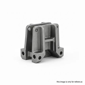 Support de fixation industriel robuste en acier moulé de précision avec étrier pivotant pour cadre de machine - Ensemble de composants - Product Image 3