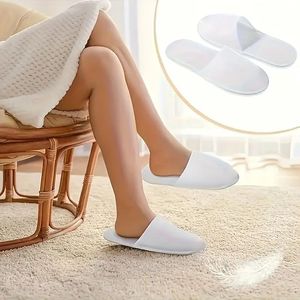 Pantofole Monouso per Hotel a Cinque Stelle, 20 Paia per Hotel, Spa, Viaggi e Famiglie con Sacchetti per Pantofole da Spa - Product Image 4