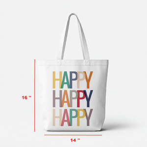Wholesale Quantity Indian Supplier of Good Quality Recycled 100% Carded Cotton Printed Shopping <b>Bags</b> at Reasonable Price. - Product Image 5