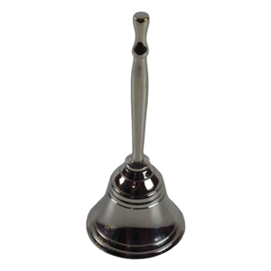 Black Coated <b>Brass</b> <b>Bell</b> New Design <b>Brass</b> Hand <b>Bell</b> With Silver Handle New Look Metal Church <b>Bell</b> High Quality Finished - Product Image 4