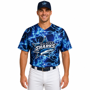 Camisetas de Béisbol Personalizadas de Alta Calidad al por Mayor, Nuevas Camisetas de Moda OEM, Uniformes de Béisbol con Logotipo Económico, Tela de Secado Rápido - Product Image 3