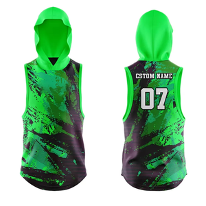 Uniformes de Fútbol 7v7 al por Mayor para Jóvenes, Conjunto de Uniforme Completamente Sublimado, Sudaderas con Capucha y Pantalones Cortos de Compresión, Ropa Deportiva, Uniformes 7 contra 7 - Product Image 4
