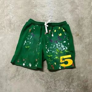 Custom Men's Gym Jogger Cotton French Terry Sweat Shorts Washed Drawstring Breathable <b>Plus</b> <b>Size</b> Board Shorts - Product Image 4