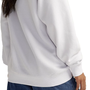 Sudadera con Capucha Extra Grande de Algodón Estampada para Mujer, con Logotipo Personalizado y Cuello Redondo - Product Image 4