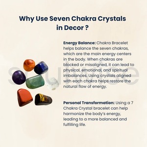 Ensemble de pierres de cristal des sept chakras avec cristaux naturels polis pour la guérison - Product Image 6