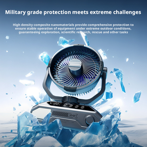 Mini Enfriador y Ventilador, Enfriador de <span class=keywords><strong>Aire</strong></span> para Camping, Ventilador con <span class=keywords><strong>Salida</strong></span> de <span class=keywords><strong>Aire</strong></span> Frío para Reuniones al <span class=keywords><strong>Aire</strong></span> Libre - Product Image 1