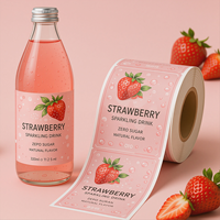 Étiquettes de produits, autocollants imperméables, étiquettes personnalisées autocollantes pour l'emballage des produits et les bouteilles