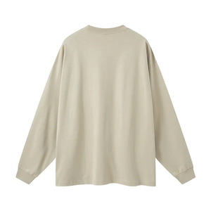 Sweat-shirt à col rond délavé à l'acide pour hommes et femmes, style vintage streetwear, surdimensionné, fabrication OEM ODM - Product Image 4