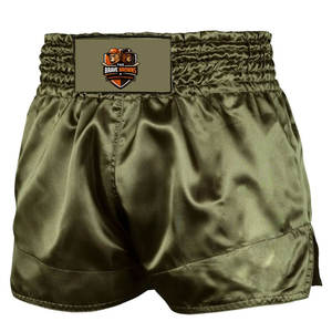 Pantalones Cortos de Muay Thai Ligeros y Duraderos, 100% Poliéster, Cómodos, con Cintura Elástica, para Hombre, Venta al Por Mayor - Product Image 1