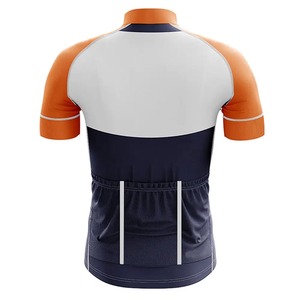 Ensemble de vêtements de cyclisme pour hommes, maillot de cyclisme à manches courtes noir, short à bretelles, vêtements de vélo personnalisés, maillot de vélo - Product Image 3