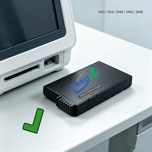 Batterie médicale de remplacement NEW TONGYU JW-202 pour moniteur Philips VS3/VS4/VM4/VM6/VM8, batterie au lithium longue durée pour moniteur - Product Image 2