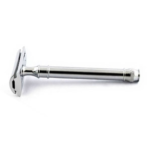 Professional <b>Mens</b> Grooming <b>Shaving</b> <b>Kit</b> 3pcs Double Edge Safety Razor Butterfly Open Reusable German Stainless Steel Manual - Product Image 5