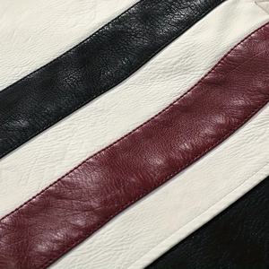 Veste en cuir de sport pour homme, qualité supérieure, style baseball, streetwear, coupe régulière, coupe-vent, veste en cuir originale pour la moto - Product Image 3