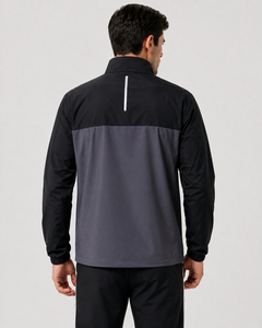 <b>Long</b> Sleeve <b>Men's</b> Stand Collar Zipper Up Gym <b>Jackets</b> Athletic Workout Fitness Training Jogging Running Wear Outerwear <b>Jacket</b> <b>Men</b> - Product Image 5