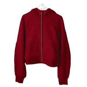 เสื้อฮู้ดซิปแขนยาวแบบใหม่ คุณภาพสูง ผ้าถักทั้งตัว สีพื้น สำหรับผู้หญิง เหมาะสำหรับฤดูร้อน - Product Image 3
