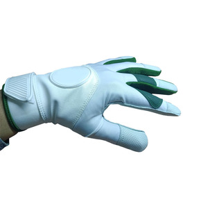 Customized Batting <b>Gloves</b> Full Finger Padded Hook Loop Closure Left XL XXL Durable Breathable <b>Baseball</b> <b>Gloves</b> - Product Image 4