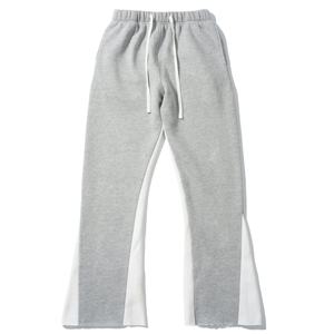 Top Selling Custom <b>Men's</b> Flared Jogger Track Pants Casual Sweat <b>Trouser</b> <b>Elastic</b> Waistband Stacked Sweatpants for <b>Men's</b> 2026 - Product Image 1