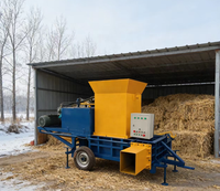 Presse à balles automatique pour paille, maïs, blé, riz, foin et ensilage