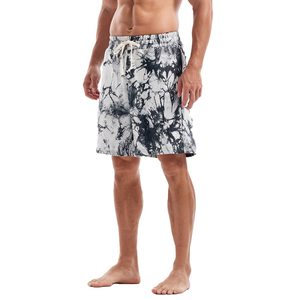 High Quality <b>Men</b> Cotton <b>Shorts</b> Elastic Waist Plain Casual Summer <b>Lounge</b> <b>Shorts</b> Custom Print OEM Wholesale <b>Men's</b> <b>Shorts</b> - Product Image 2