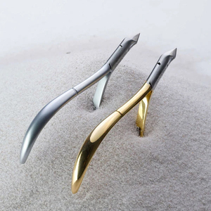 D-05X Cuticle <b>Nail</b> Nippers Mirror Polish Lap Joint Manicure Cuticle Nippers <b>Hand</b> Sharpening Blades <b>Nail</b> Pliers For Technicians - Product Image 4
