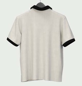 Polo à manches courtes gris pour homme, couleur unie, tricot en coton, décontracté, respirant, coupe régulière, séchage rapide, dernier design - Product Image 4