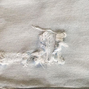 Nouveau Jean Extensible à Taille Élastique Uni Grande Taille Respirant Séchage Rapide Été Écologique Haute Qualité Vintage Mi-lourd Couleur Sable - Product Image 4