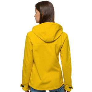 High Performance Women's Softshell <b>Jacket</b> Solid Color Breathable Waterproof Women's Outdoor Fleece Lined Softshell <b>Jacket</b> - Product Image 6