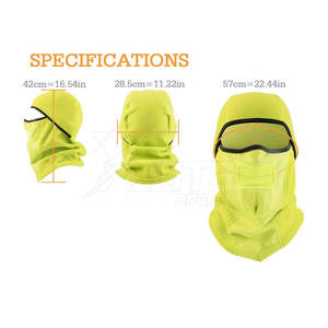 Pasamontañas Unisex de Invierno a Prueba de Viento para Ciclismo, Correr, Senderismo, Esquí, Spandex/Poliéster, Cómodo, Transpirable, Térmico y Cálido - Product Image 6