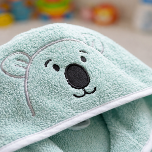 Peignoir à capuche unisexe pour nouveau-né, 100% coton biologique tissé, antimicrobien, séchage rapide, manches longues, peignoir de luxe pour la salle de bain, peignoir pour tout-petit - Product Image 4