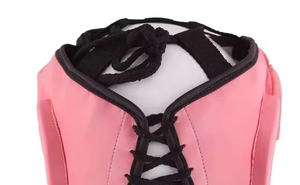 Protège-tête de boxe PROFIT SPORTS en PU rose, durable, avec visière de protection, réglable, équipement d'entraînement toutes saisons - Product Image 2
