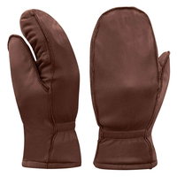 Gants longs en cuir de mouton noir personnalisés unisexes, élégants pour l'hiver, le quotidien, le sport, les voyages, les services professionnels, le ski et le cyclisme