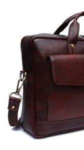 Sac Messager pour Ordinateur Portable en Cuir Véritable de Haute Qualité, Durable, Imperméable et Facile à Transporter pour Hommes d'Affaires - Vente Chaude Directe Usine - Product Image 4