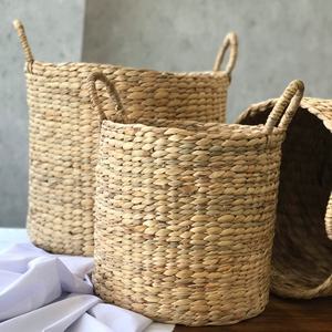 ตะกร้าสานสำหรับใส่ของในบ้าน,ตะกร้าใส่ผ้าสำหรับซักผ้าจากเวียดนาม - Product Image 5