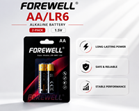 Piles alcalines haute performance FOREWELL LR6 AA 2700mAh pour télécommandes, jouets et électronique grand public - Vente directe usine OEM