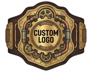 Cinturón de título UFC de tamaño adulto, cinturón de campeonato UFC personalizado para adultos, correa de cuero puro con logotipo personalizado - Product Image 2